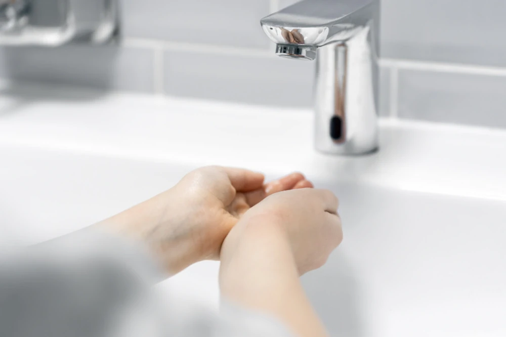 Replace manual faucets with sensor taps to minimize unnecessary water usage
