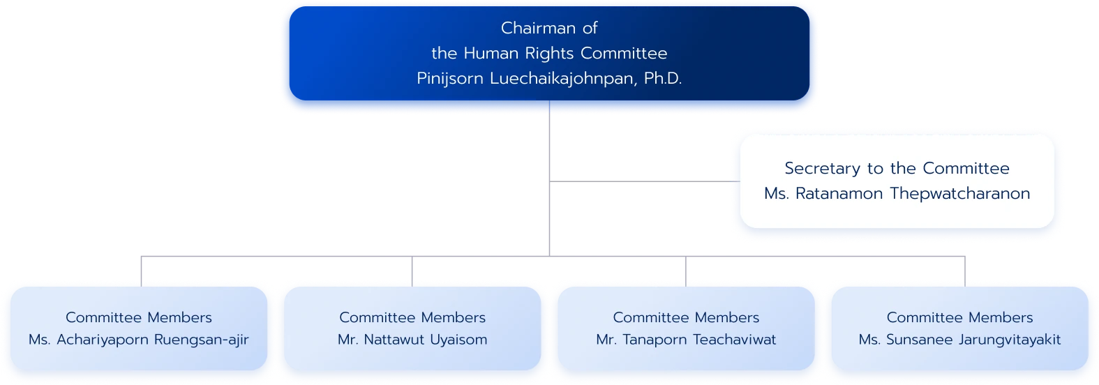 Human Rights Committee Structure