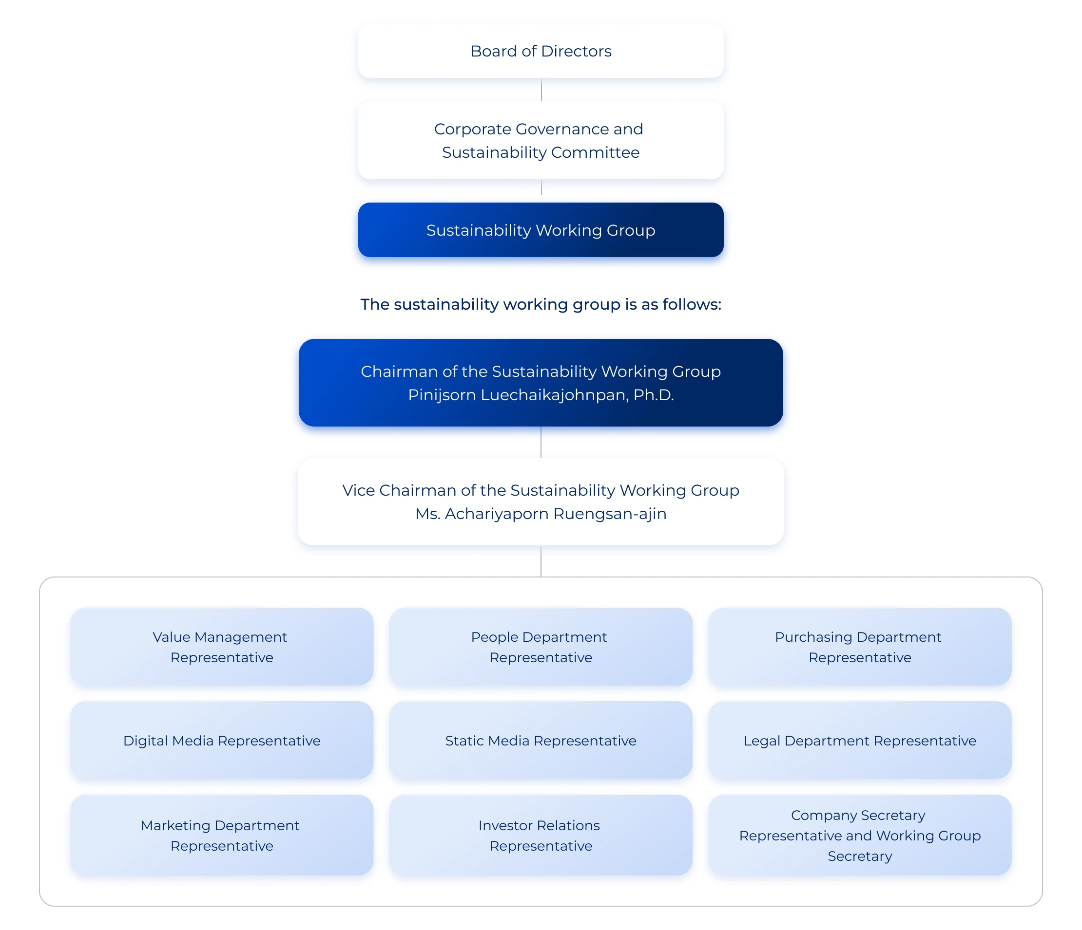 Sustainability Governance Structure